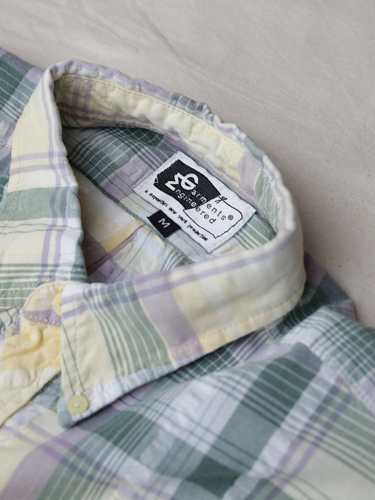 Engineered Garments - Seersucker Check Pop-Over Shirt