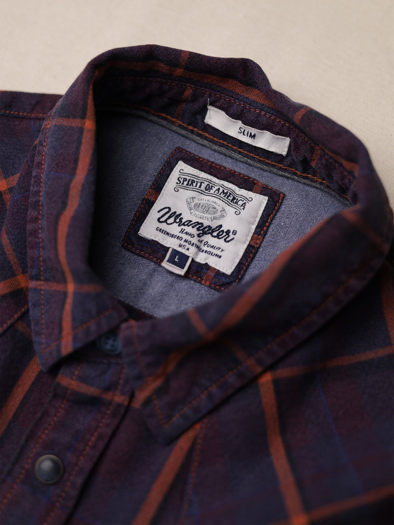 Wrangler - Flannel Western Shirt