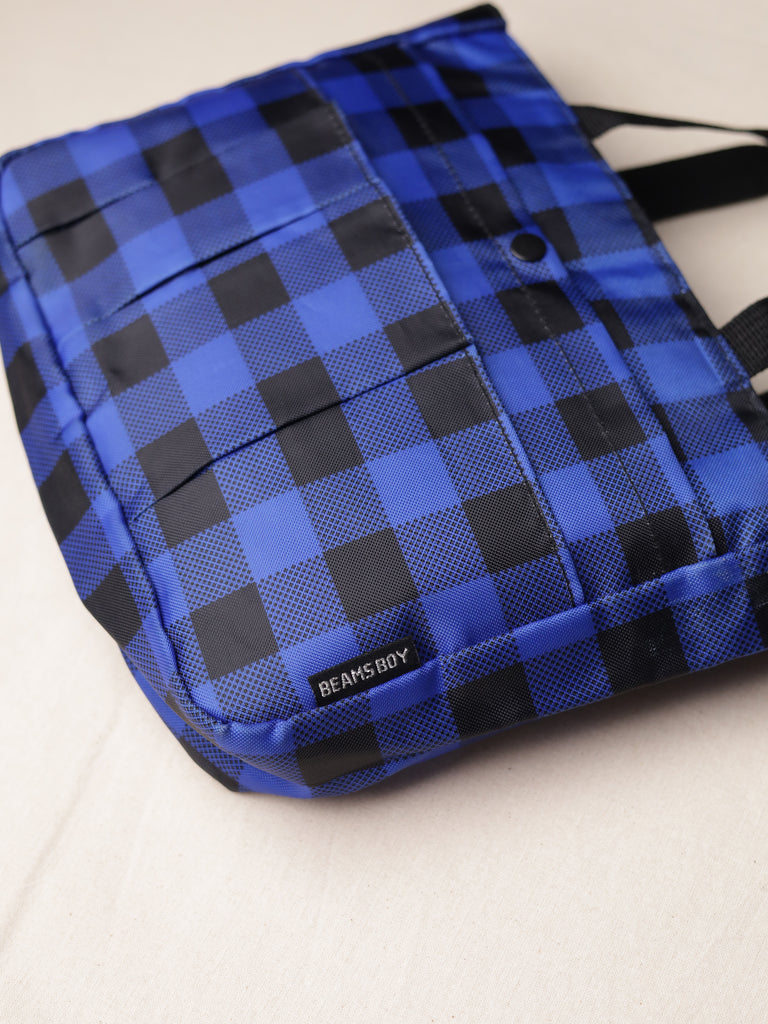 BEAMS Boy - Buffalo Check Mini Tote