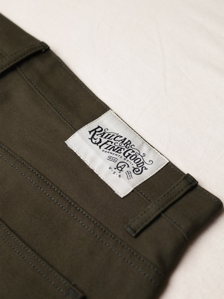 Railcar Fine Goods - Double Knee Station Trouser