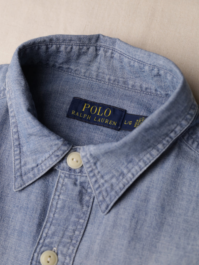Polo Ralph Lauren - Stencil Print Chambray Work Shirt