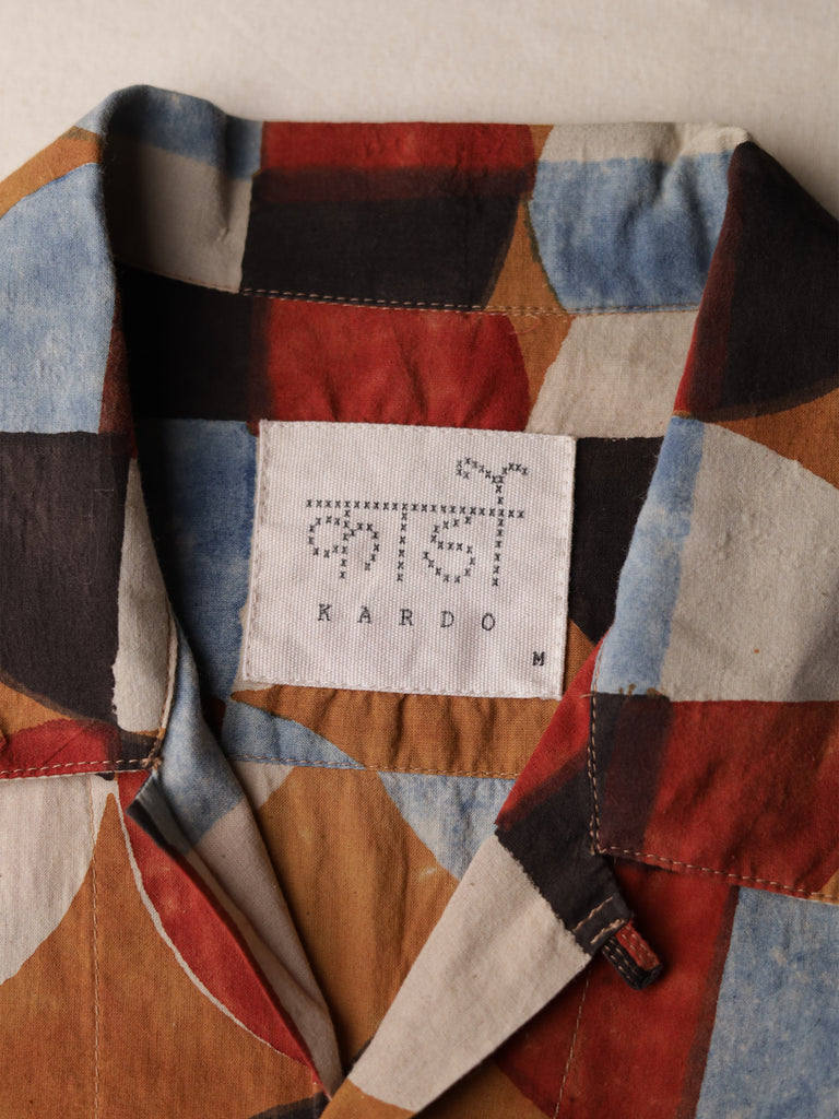 KARDO - Geometric Block Print S/S Shirt