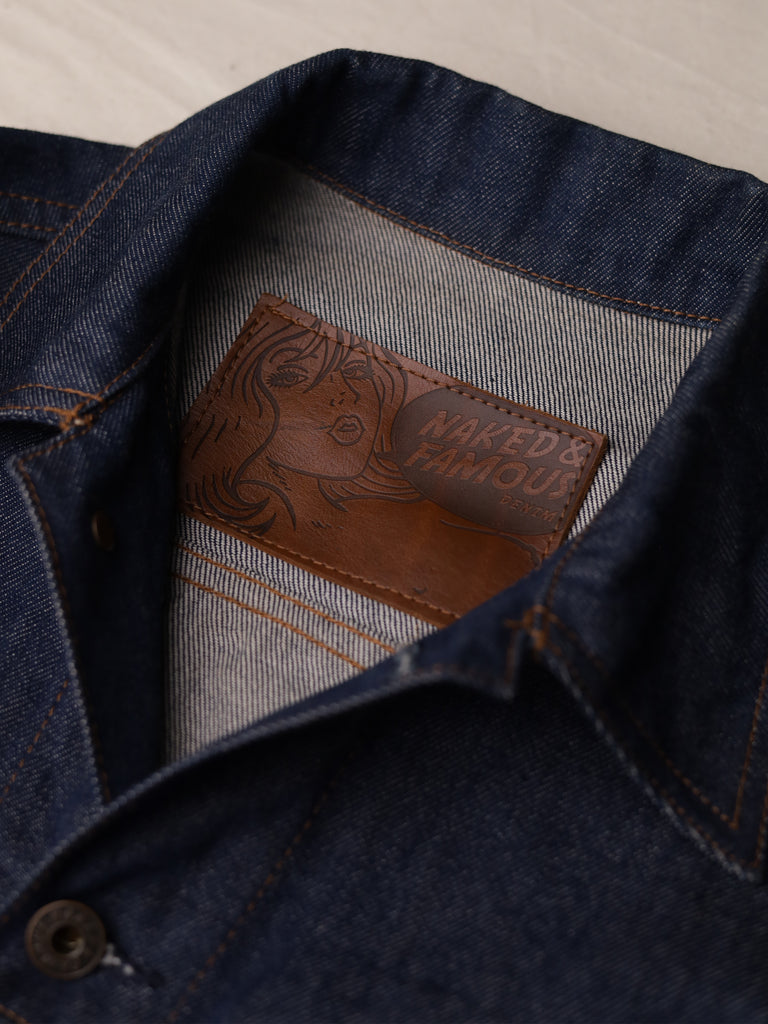 Naked & Famous - Natural Indigo Selvedge Jacket