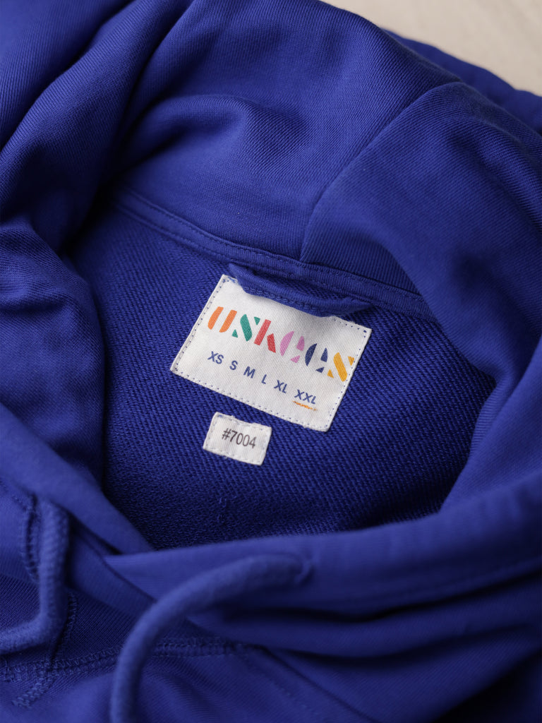 Uskees - #7004 Organic Cotton Hoodie (Ultra Blue)