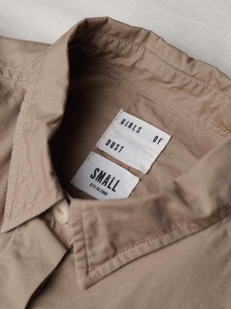 Girls of Dust - "Noguchi" Cotton/Lyocell Poplin Shirt