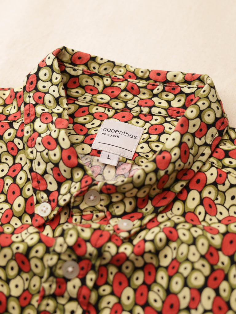 Nepenthes New York - Printed S/S Oxford Shirt