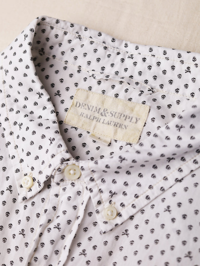 Denim & Supply Ralph Lauren - Printed Voile S/S Button Down Shirt