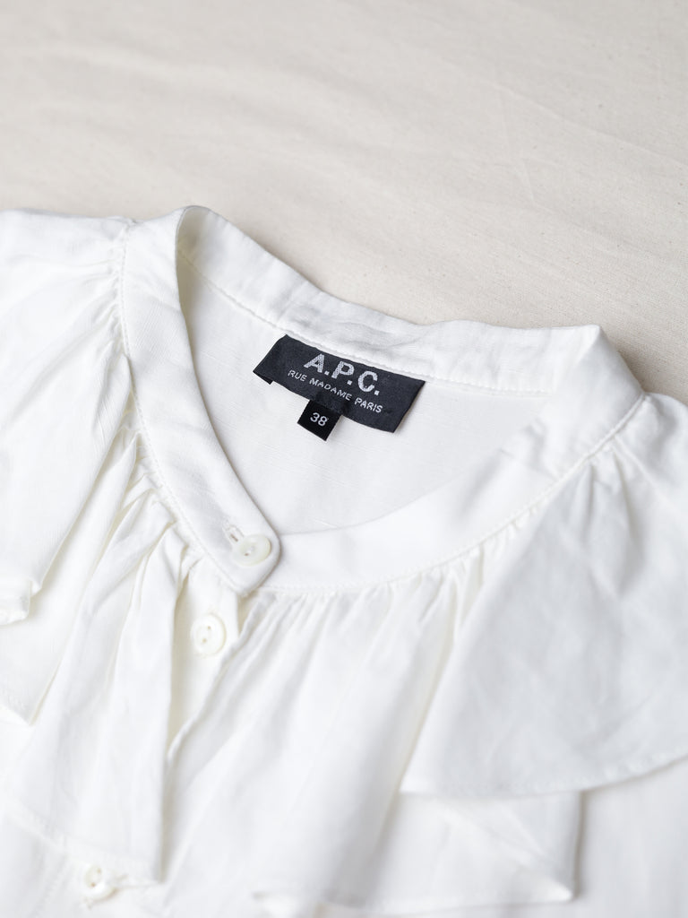 A.P.C. - Frill Neck Blouse