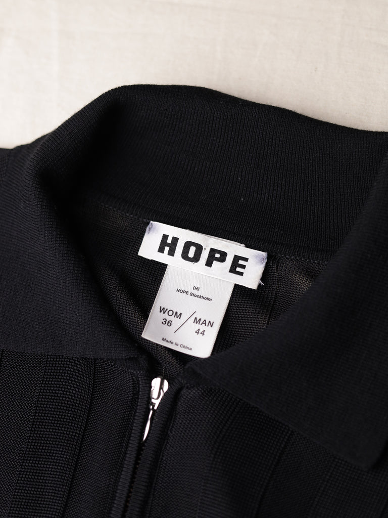 HOPE Stockholm - "Soul Sweater" Rayon Knit Polo