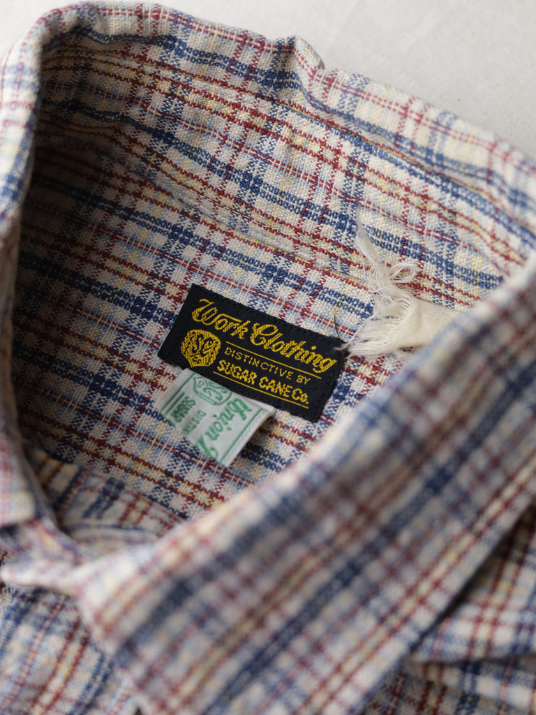 Sugarcane - Slubby Check Work Shirt