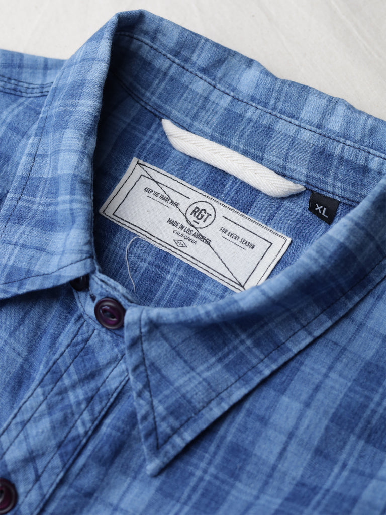 Rogue Territory - Blue Flannel "Field Shirt"