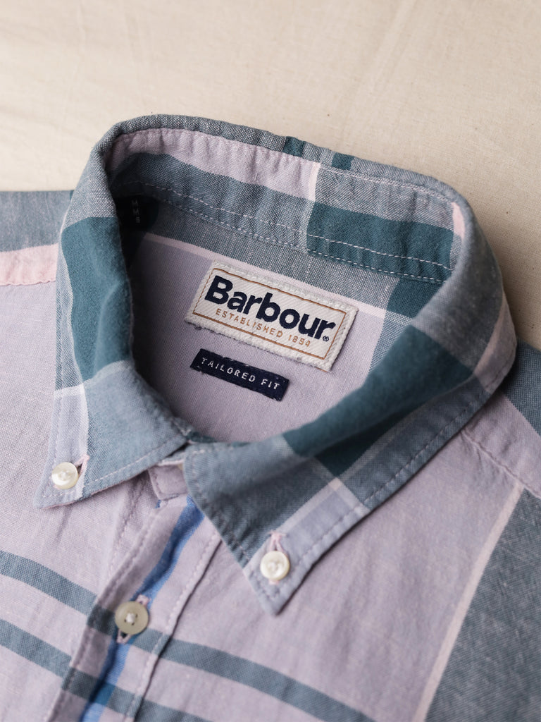 Barbour - "Douglas" S/S Tailored Fit Madras Shirt