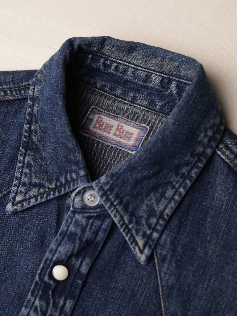 Blue Blue Japan - Three Pocket Denim Western Shirt