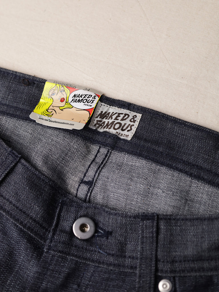 Naked & Famous - "Weird Guy" Lightweight Selvedge Jeans