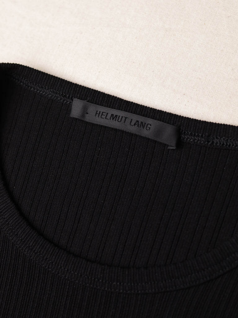 Helmut Lang - Detached Hem Rib Baby Tee