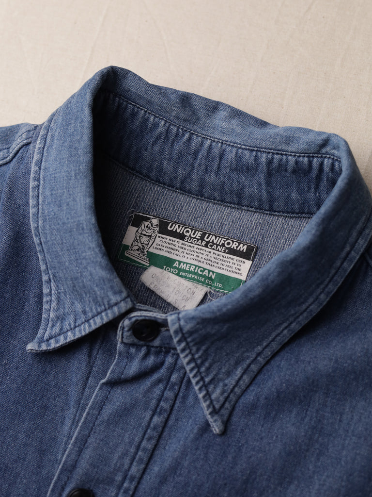 Sugarcane - "American" Denim Work Shirt
