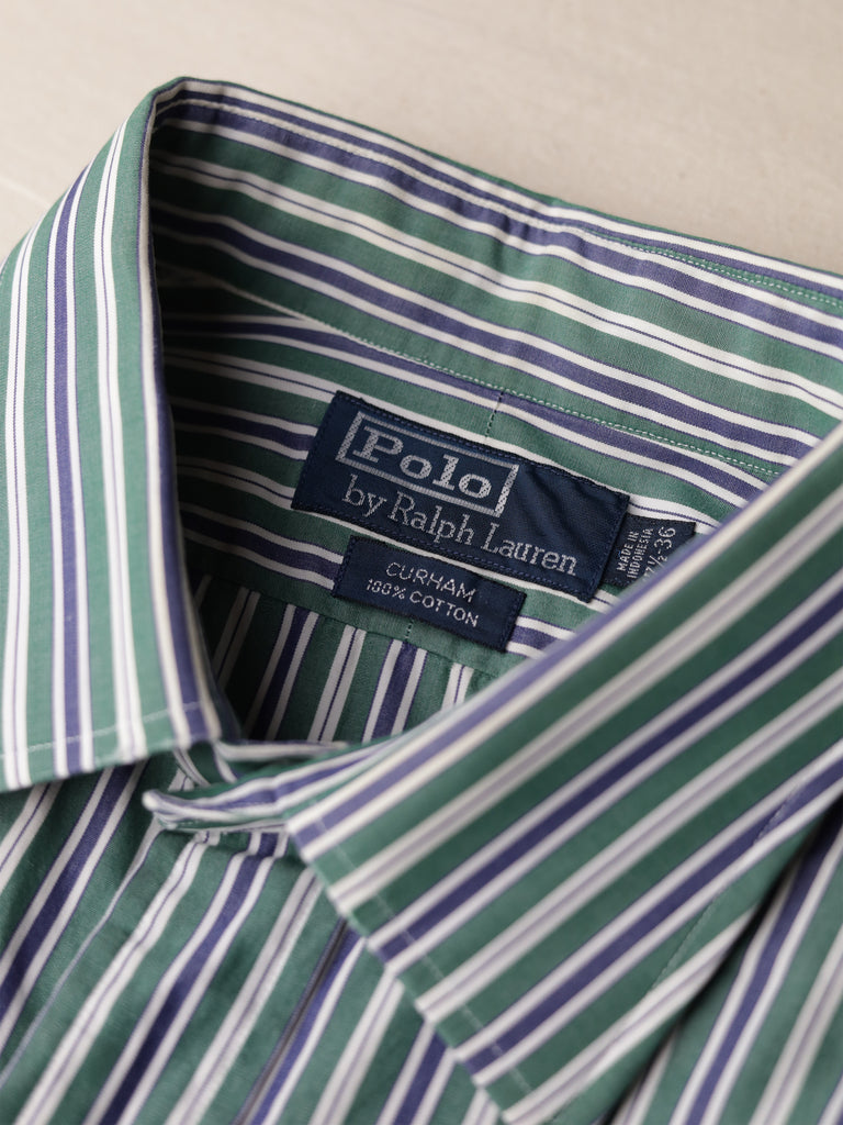 Polo Ralph Lauren - "Curham" Striped Poplin Shirt