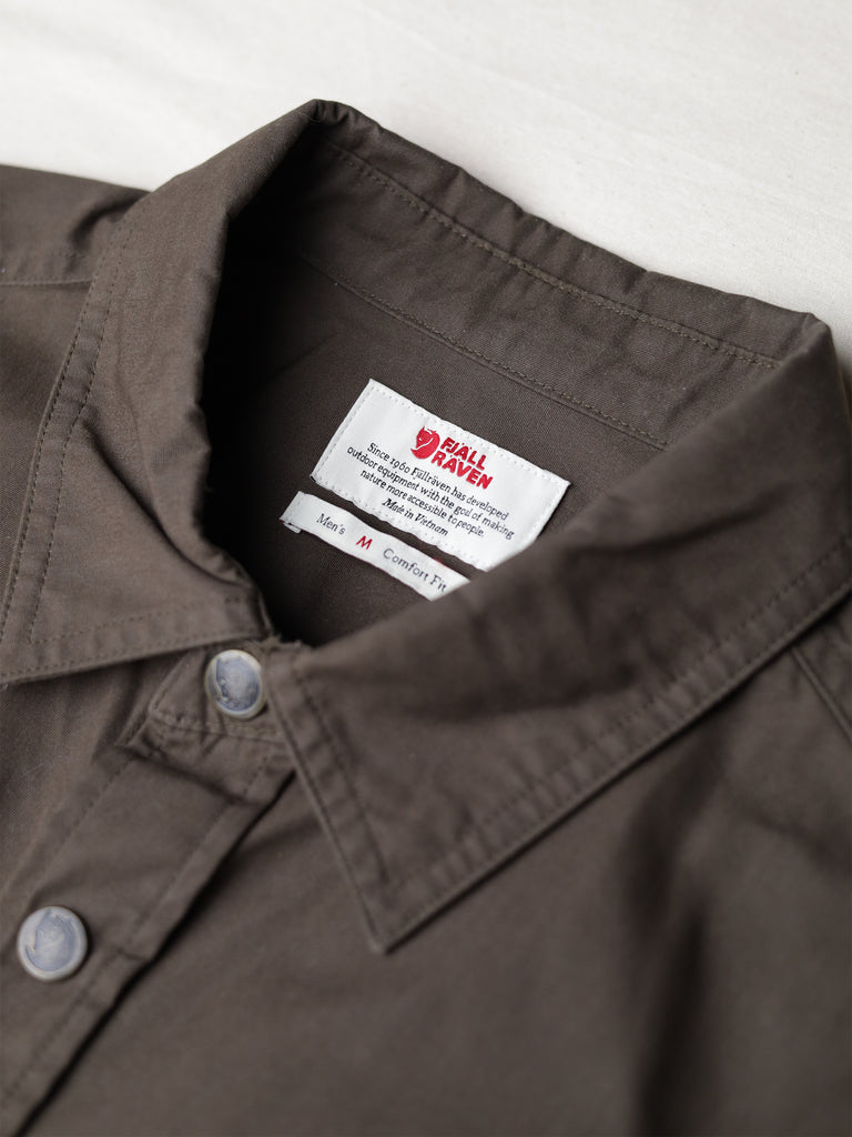 Fjallraven - "Singi" Waxed Overshirt