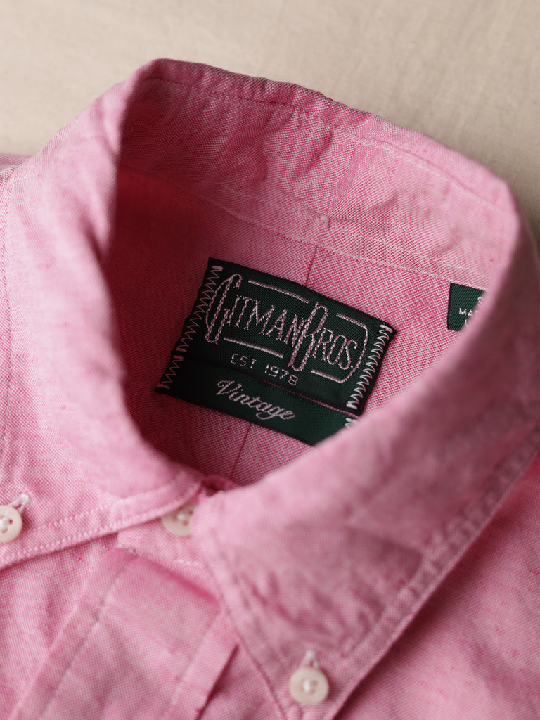 Gitman Vintage - Linen/ Cotton Oxford Shirt