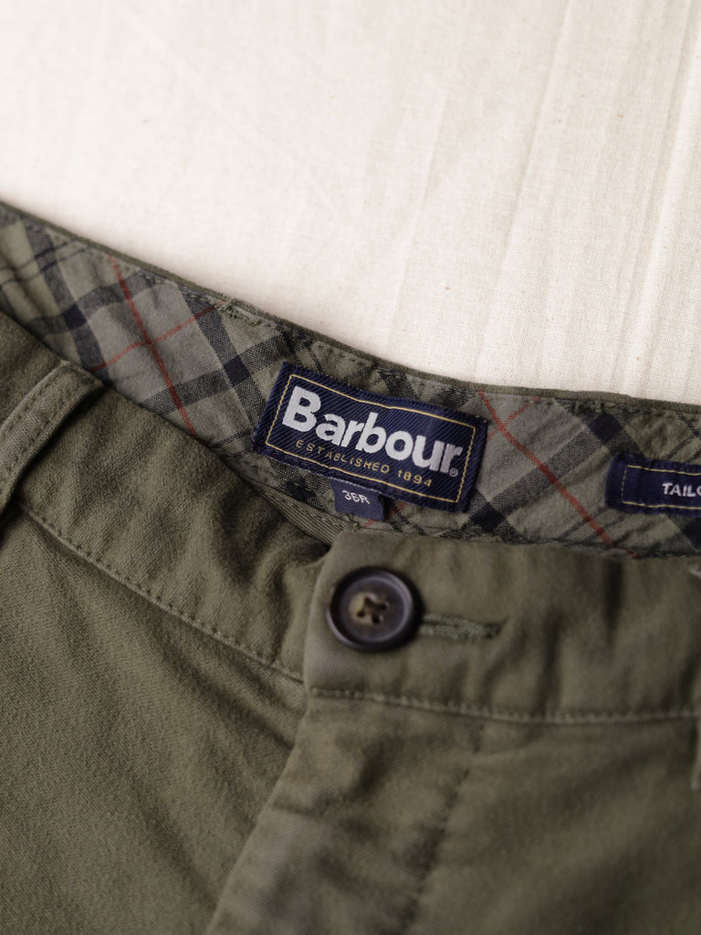 Barbour - Tailored Fit Moleskin Trousers