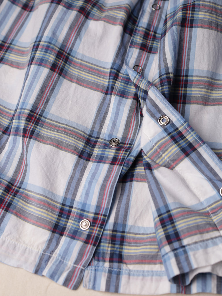 Engineered Garments - Snap Front Madras Skirt