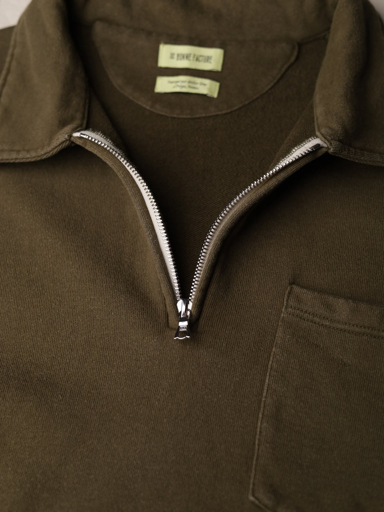 De Bonne Facture - Quarter Zip Sweatshirt