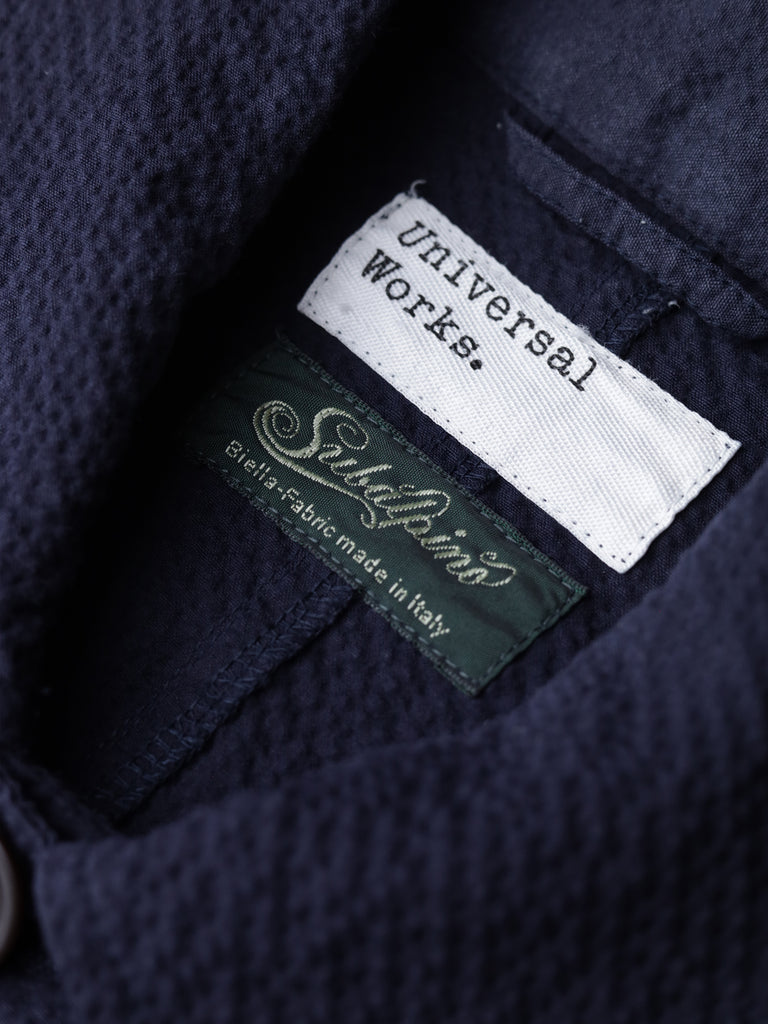 Universal Works - Seersucker Bakers Jacket