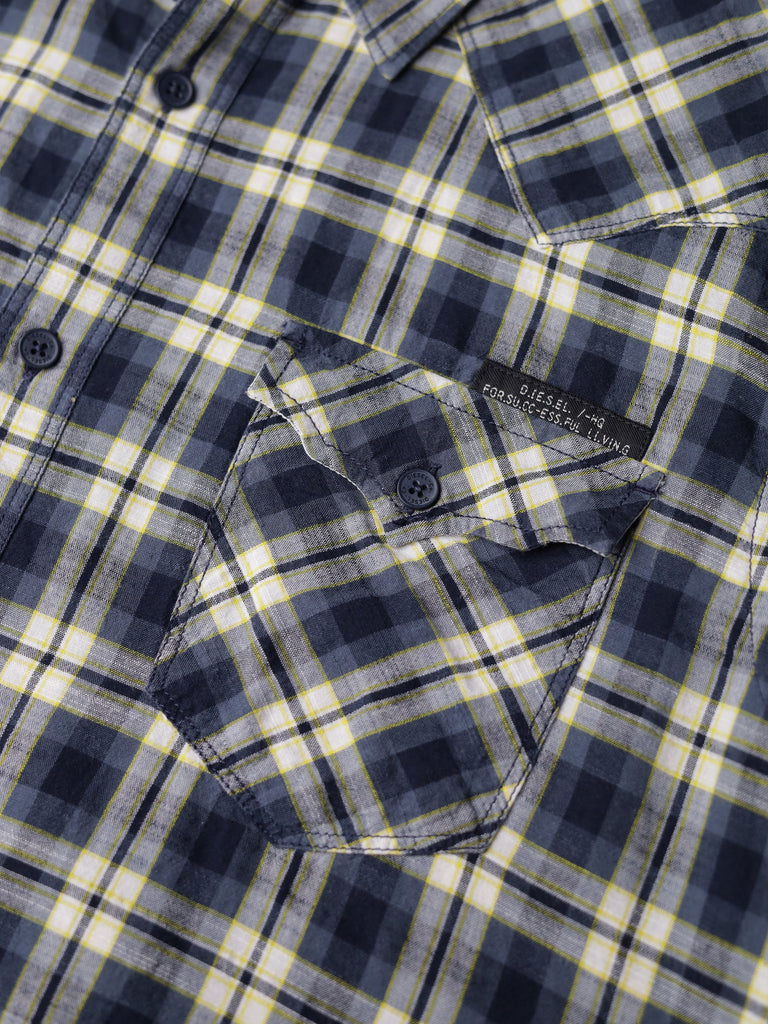 Diesel - Madras Check Western Shirt