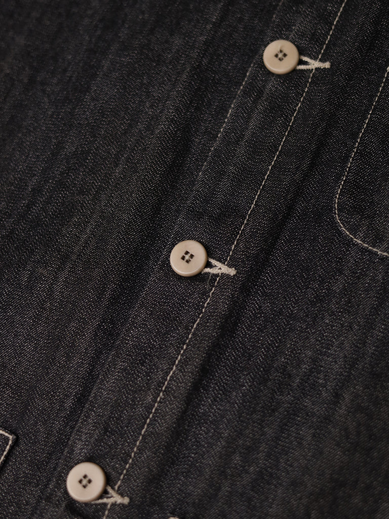 Folk Clothing - Assembly Jacket Black Denim