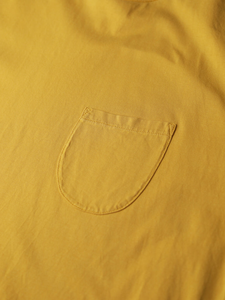 Universal Works - Yellow Pocket Tee