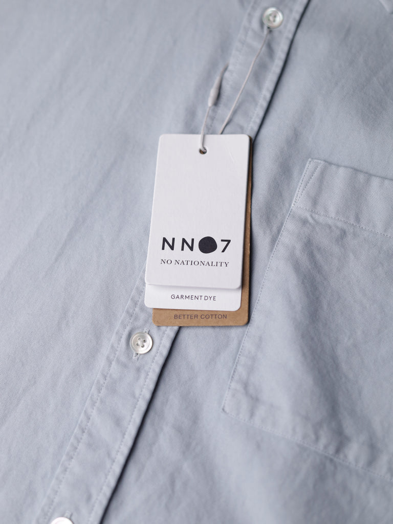 NN.07 - "Arne" Garment Dyed Oxford Shirt