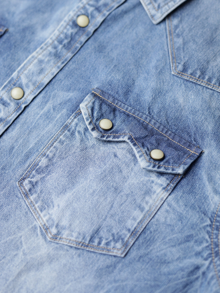 Scotch & Soda - Patchwork Denim Western Shirt