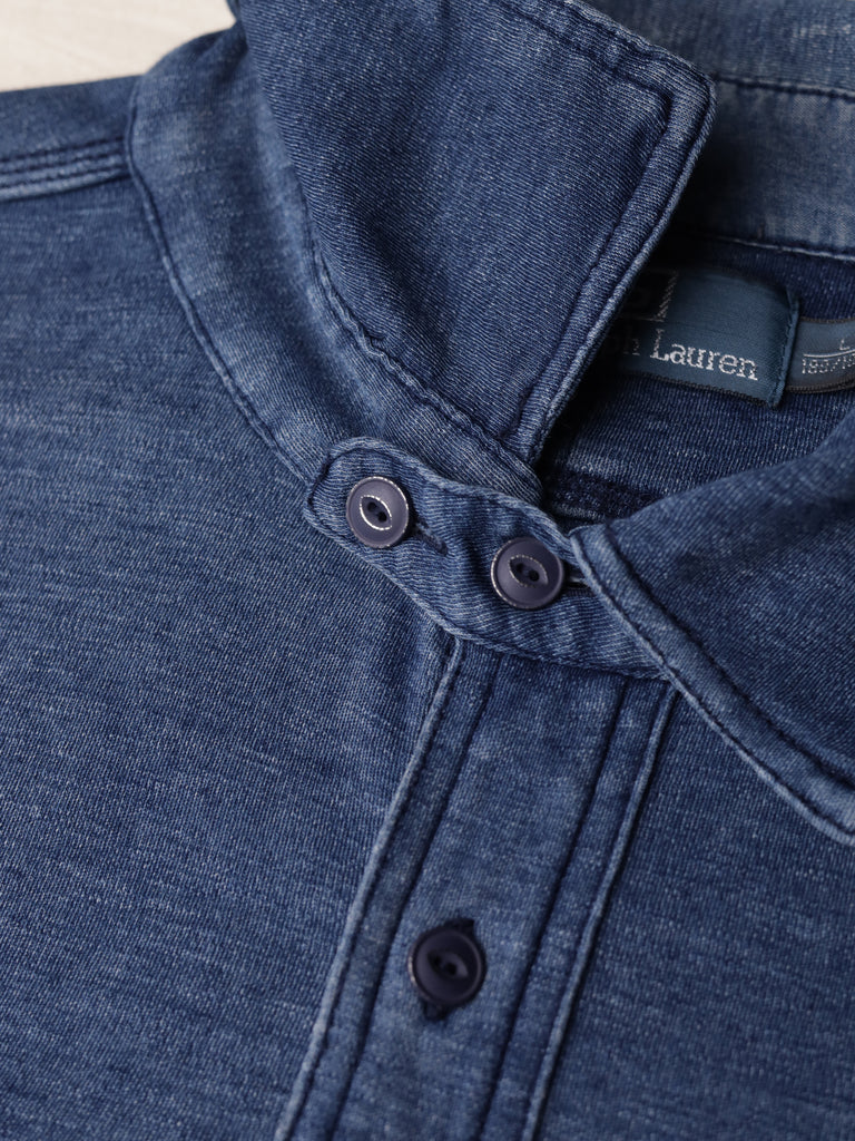 Polo Ralph Lauren - Indigo Knit Denim Work Shirt