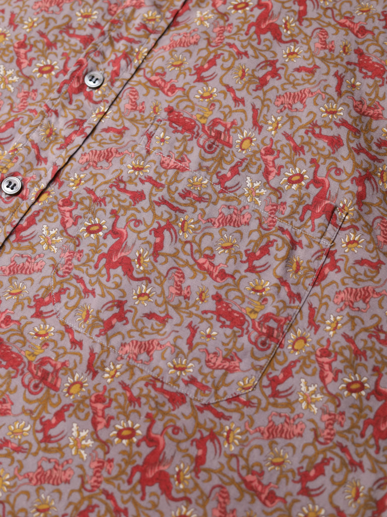 Paul Smith - 80s Printed Cotton Lawn Shirt