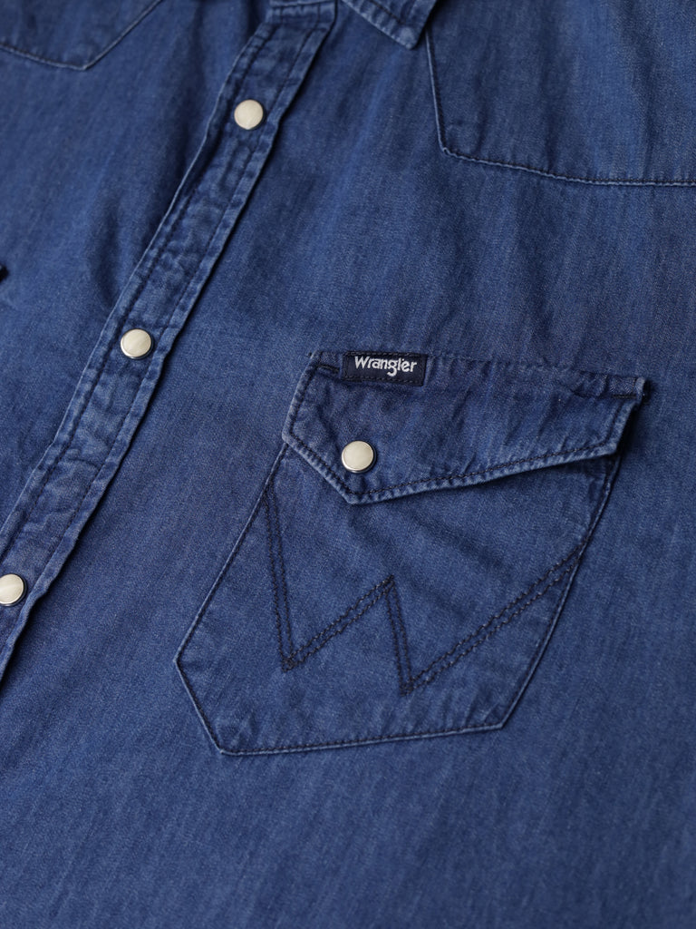 Wrangler - Chambray Western Shirt