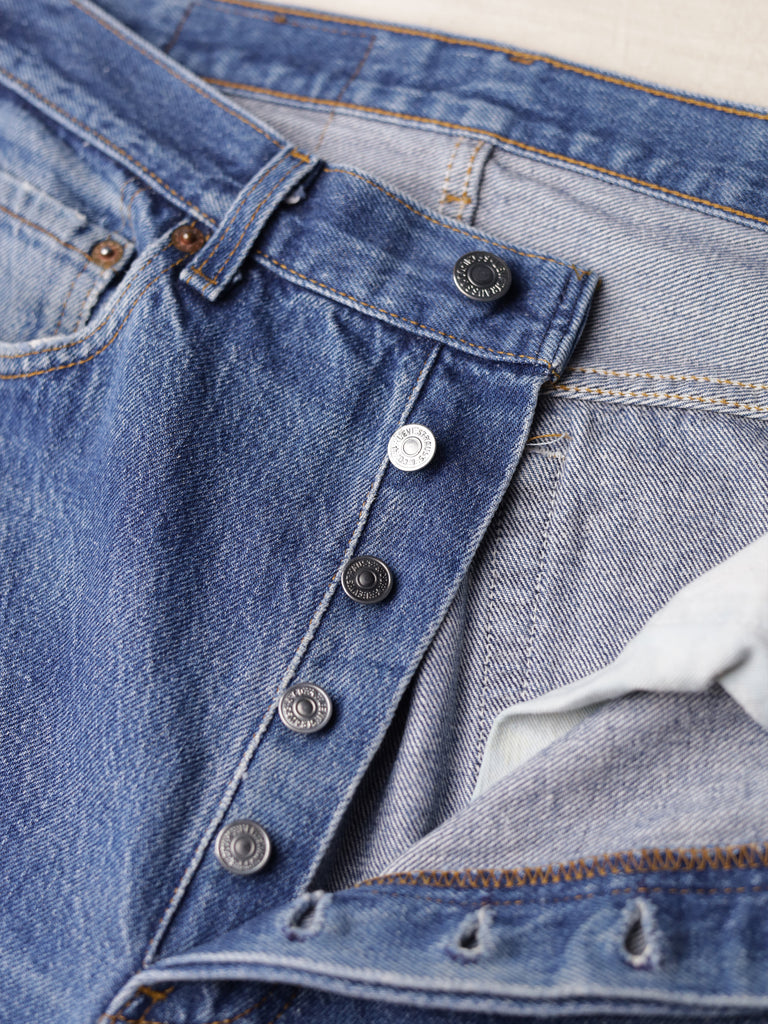 Levi's - Repaired 1980s 501 Jeans