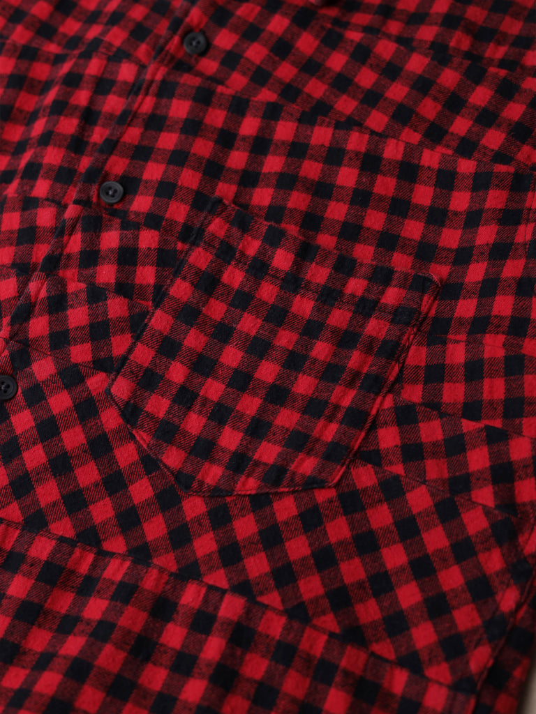 Rough and Tumble - Patchwork Flannel Shirt