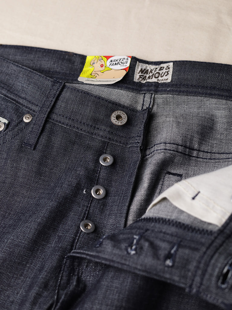 Naked & Famous - "Weird Guy" Lightweight Selvedge Jeans
