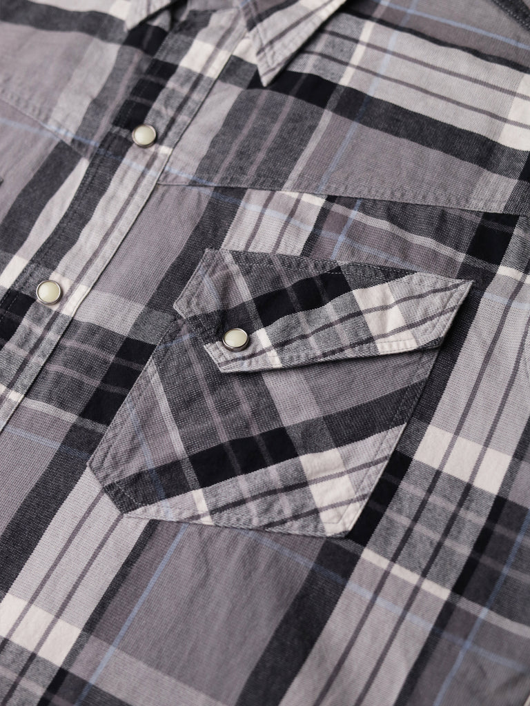 Sugarcane - Check Western Shirt
