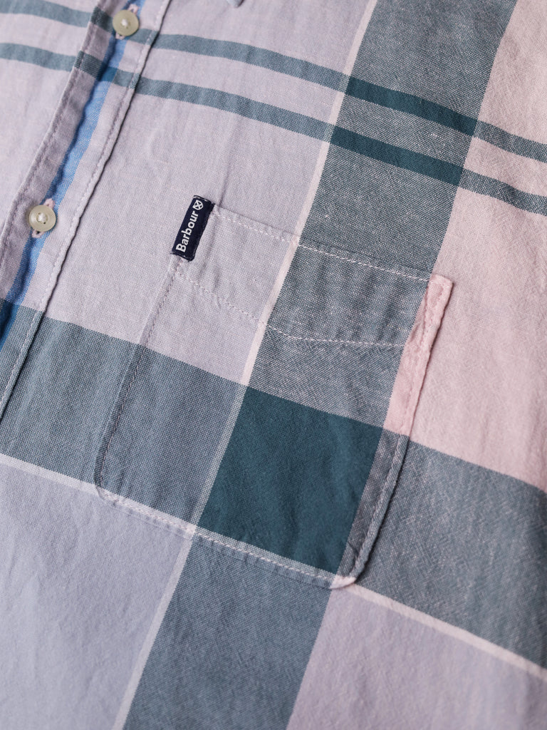 Barbour - "Douglas" S/S Tailored Fit Madras Shirt