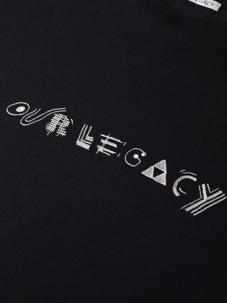 Our Legacy - Abstract Embroidery "Box Longsleeve" Tee