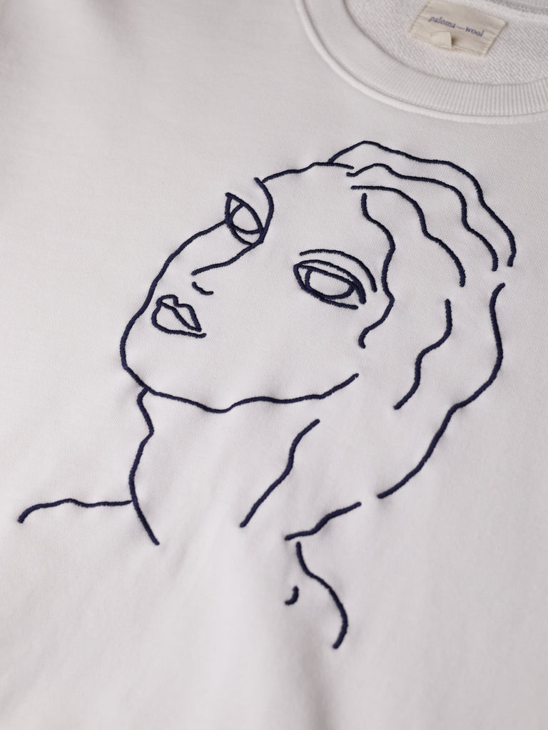 Paloma Wool - Embroidered Face Sweatshirt