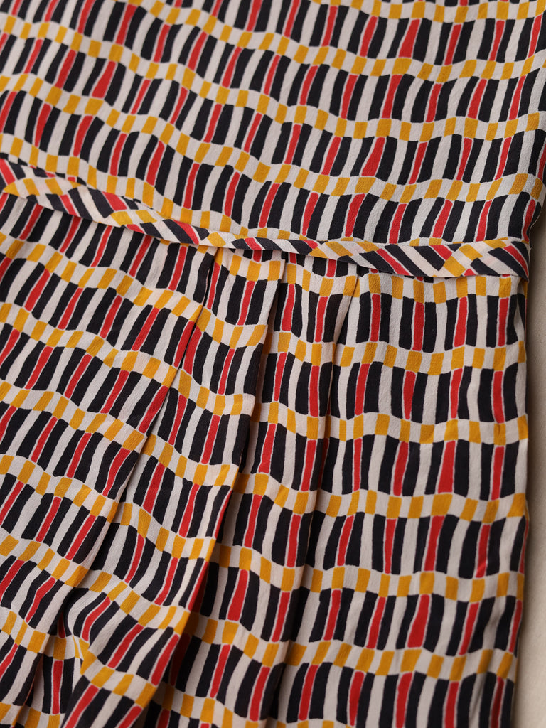 Toast - Printed Silk Crepe de Chine Dress