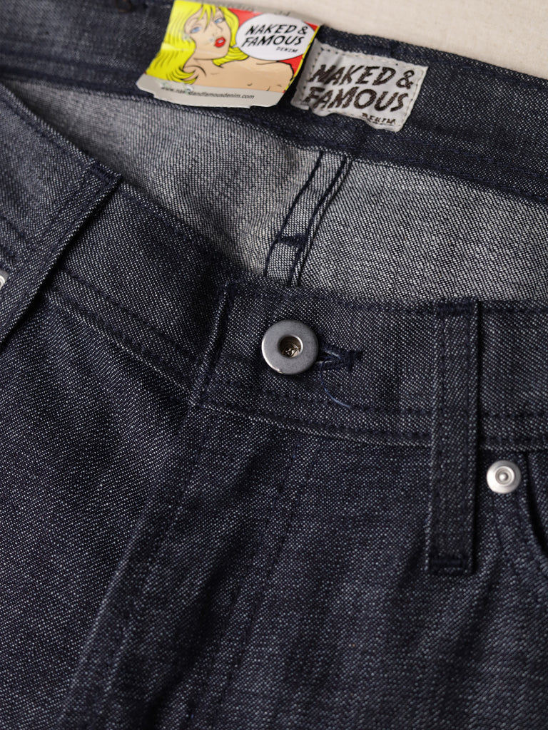 Naked & Famous - "Weird Guy" Lightweight Selvedge Jeans
