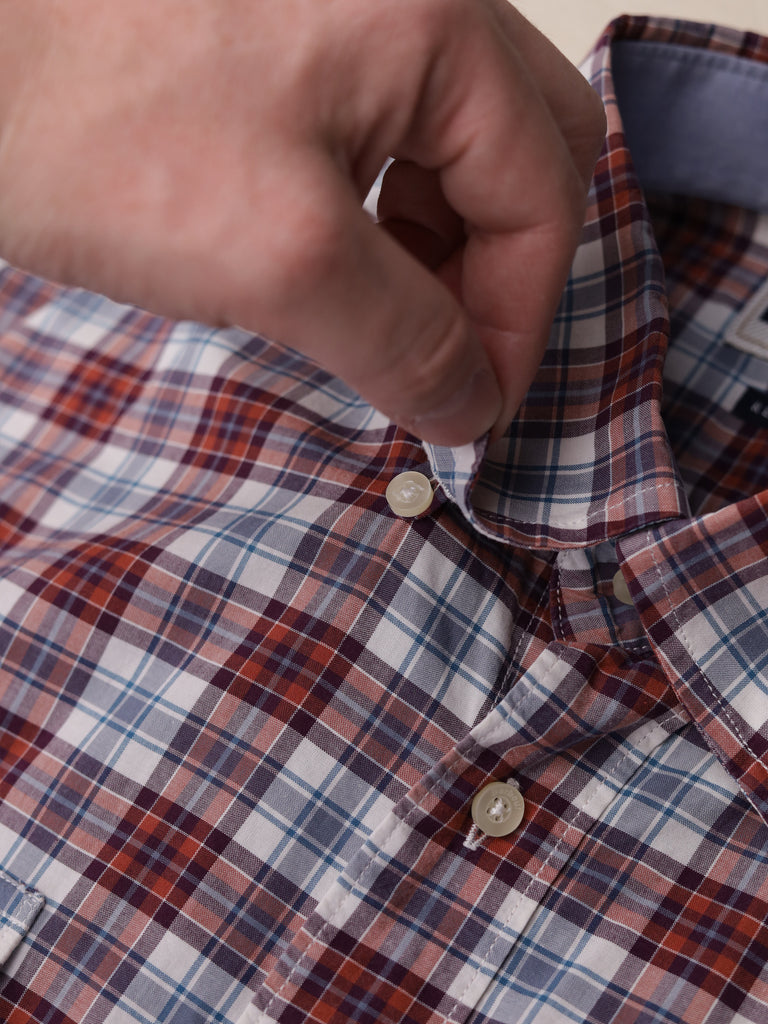 Barbour - S/S Oxford Check Work Shirt