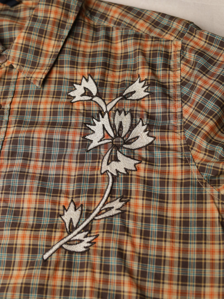 Nudie Jeans - Embroidered Check Shirt