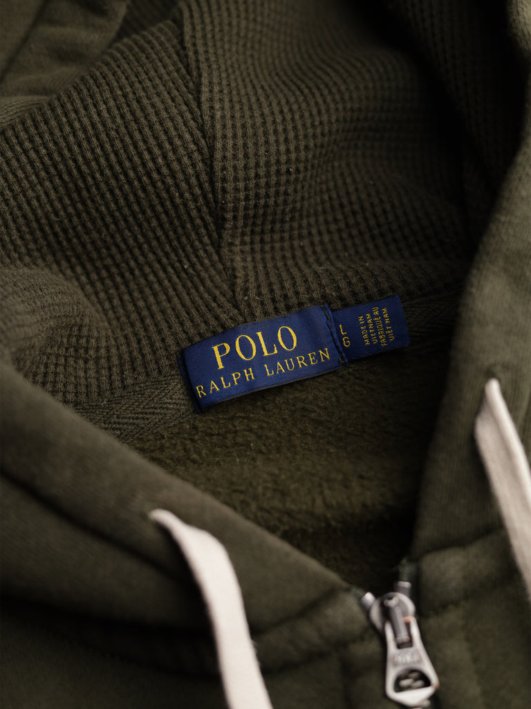 Polo Ralph Lauren - Army Green Zip Hoodie