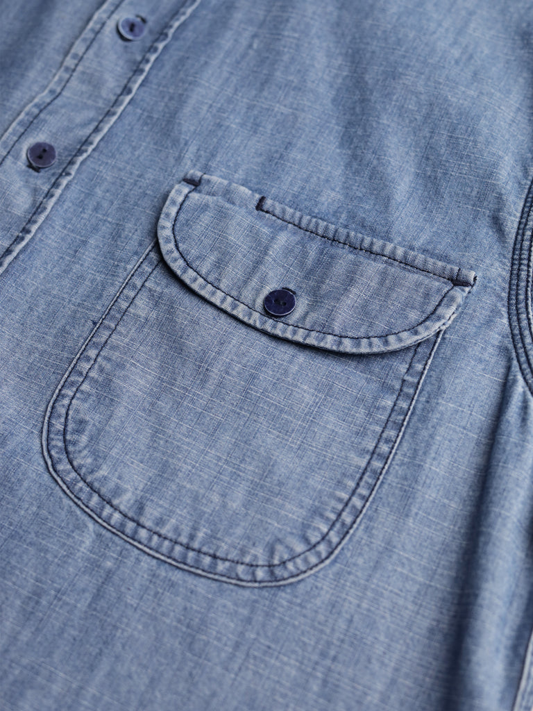 Rogue Territory - Washed Indigo Work Shirt