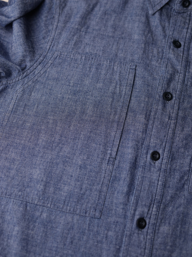 Private White V.C - Short Sleeve Chambray Shirt