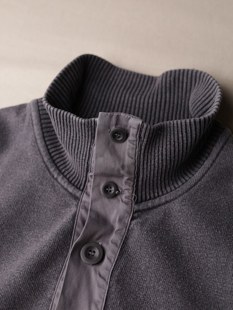 C.P. Company - Pigment Dyed 1/2 Placket Sweatshirt